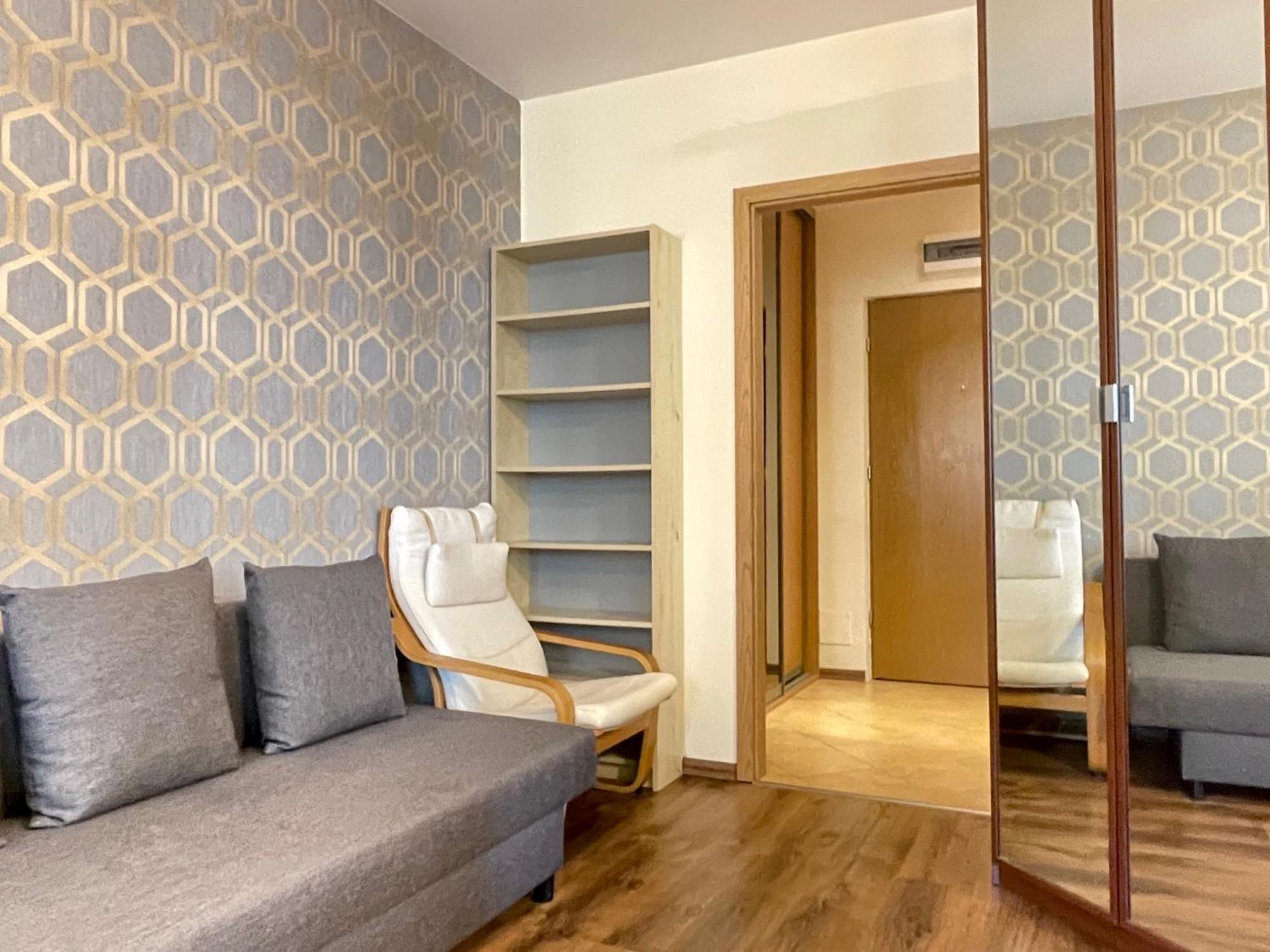 Superior Bukowinska, Studio, Pool & Gym! Metro Wilanowska, Garage Parking! 24H Reception! Warsaw Luaran gambar