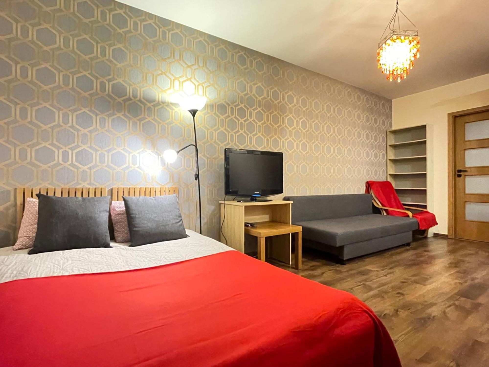 Superior Bukowinska, Studio, Pool & Gym! Metro Wilanowska, Garage Parking! 24H Reception! Warsaw Luaran gambar